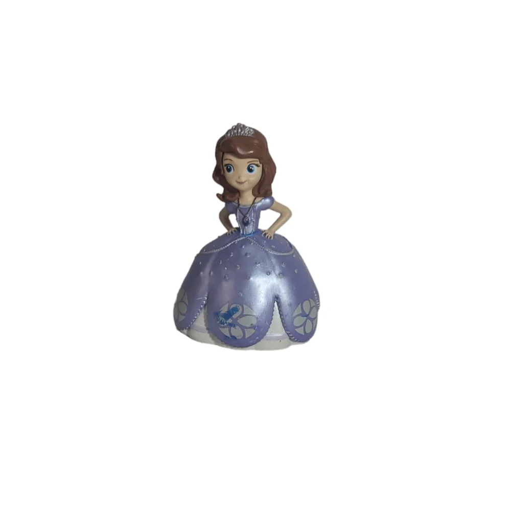 Disney Princess PVC Figure Cake Topper Ariel Cinderella Belle Tiana Etc Lot Of 8 - Picture 6 of 16